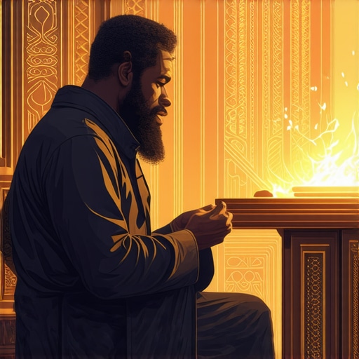 Islamic scholar analyzing dreams about pregnancy and spiritual symbols