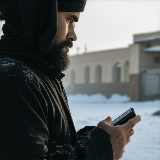 Islamic scholar analyzing snow symbolism in spirituality