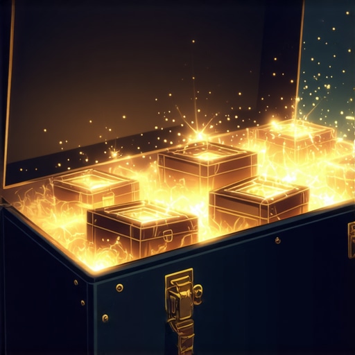 Open suitcase with glowing treasures symbolizing inner potential and spiritual awakening.
