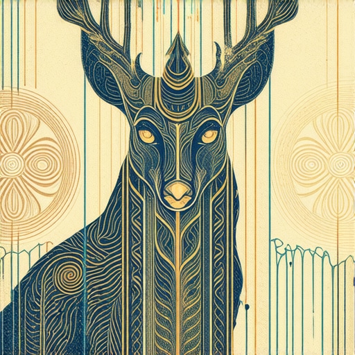 Duhovna simbolika životinja u snovima Ilustracija slojevitih životinjskih simbola u snovima sa duhovnim tonom