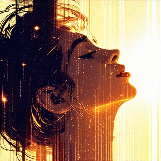 Person dreaming of awakening and inner transformation