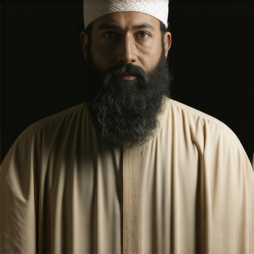 Islamic scholar studying dream interpretation symbols