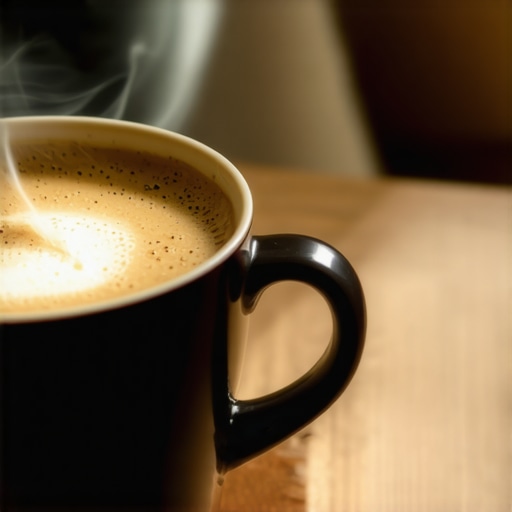 Symbolic coffee scene representing spiritual insight in Islam