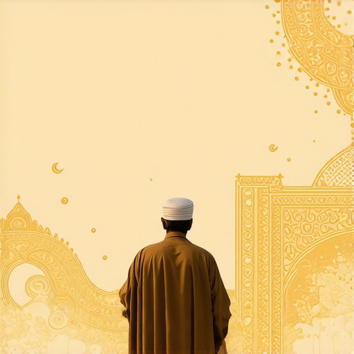 Islamic scholar interpreting dream about feces, symbolizing spiritual cleansing