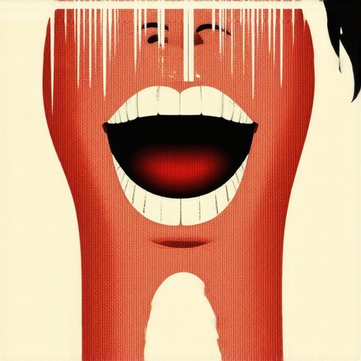 Illustration of symbolic interpretation of dreams about teeth in Islam, showing transformation and inner strength.