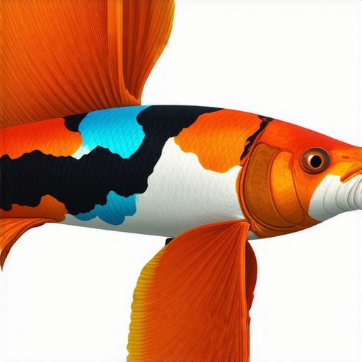 Colorful fish with symbolic colors floating in water, representing dream symbolism