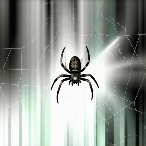 Breaking Spider Web in Dream - Spiritual Liberation Person breaking a spider web in a dream, symbolizing overcoming illusions and gaining spiritual freedom