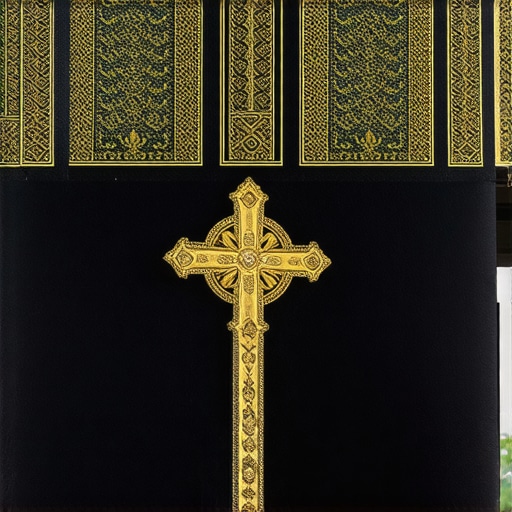 Ilustracija koja prikazuje simbolične slike sna o sestri u islamskom duhovnom kontekstu