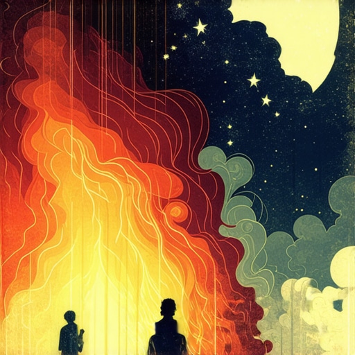 Duhovni simboli zemljotresa u snu Person dreaming about earthquake with spiritual symbols around