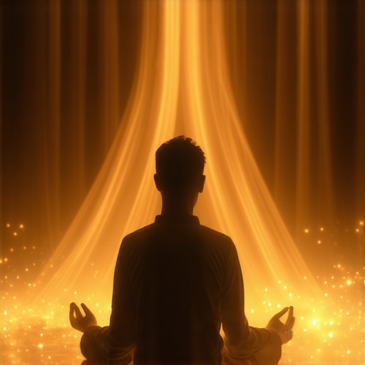 Duhovno osvetljenje u snovima o dojenju Duhovno svetlo koje osvetljava scenu sna, simbol božanske poruke i duhovnog rasta