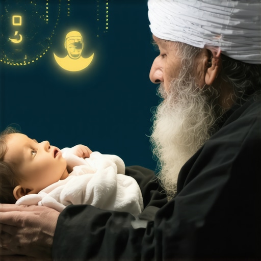 Islamic scholar examining symbolic representations of a girl baby in dream interpretation