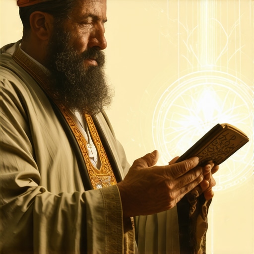 Islamic scholar analyzing dream symbolism of bear for spiritual insight