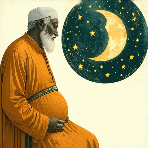 Islamic scholar analyzing a dream about a pregnant woman