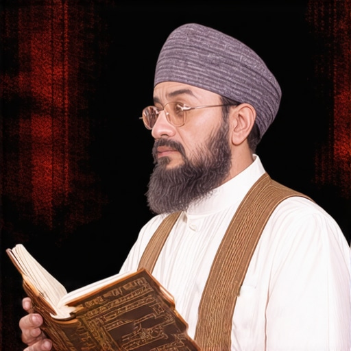 Islamic scholar analyzing dream symbols related to death in a spiritual context