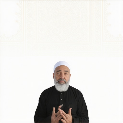 Islamic scholar interpreting the spiritual meaning of cobwebs in dreams