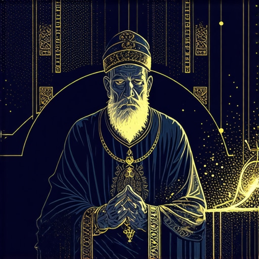 Islamic scholar analyzing symbolic dreams about Shaytan for spiritual insight