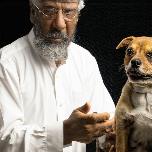 Islamic scholar studying dream symbols related to dog bite