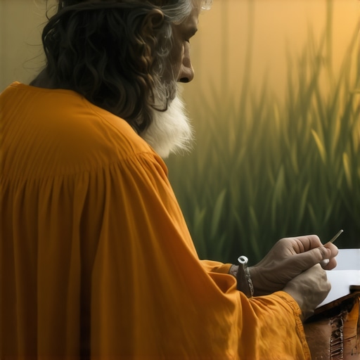 Islamic scholar interpreting dreams about hair loss Islamic scholar analyzing spiritual dreams about hair loss and their symbolism