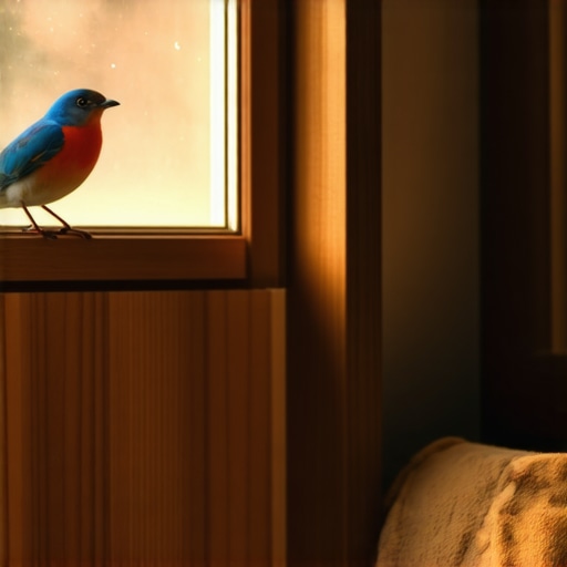 Ptica u kući: Duhovno tumačenje i poruke u islamu za mir i dobrostanje