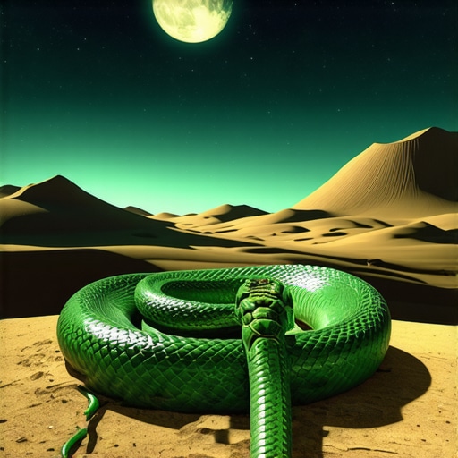 Zelena zmija u islamu: Duhovne interpretacije i simbolika u snovima