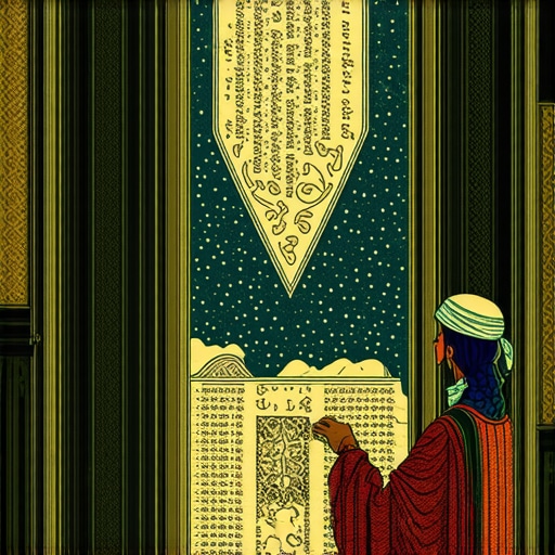 Duhovna analiza snova sa simbolima u islamskom stilu