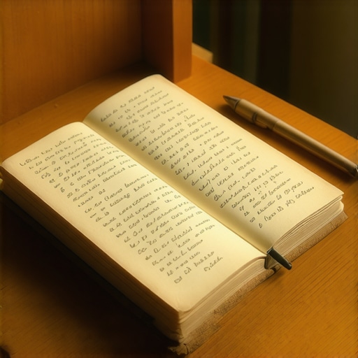 Dnevnik snova: Vaš lični vodič kroz podsvijest Otvoren dnevnik snova s rukom pisanim bilješkama, olovka i mekano jutarnje svjetlo koje pada na drveni sto.