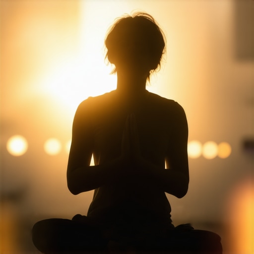 Osoba u meditativnom položaju, traži vodstvo nakon uznemirujućeg sna.