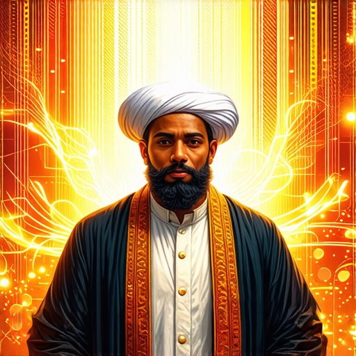 Duhovno tumačenje snova u islamu Islamic scholar analyzing symbolic dreams with traditional Islamic motifs