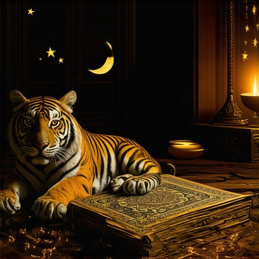 Islamski sanovnik tigar: Duhovne interpretacije i upozorenja u snovima