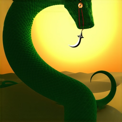 Upoznajte Simbole i Poruke Sanja o Zelenoj Zmiji u Islamu