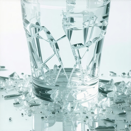 Slomljena staklena čaša: Warn o oštrom kraju iluzija