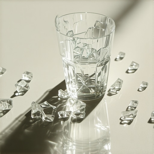 Slomljena staklena čaša: Warn o krhkosti vaših nada